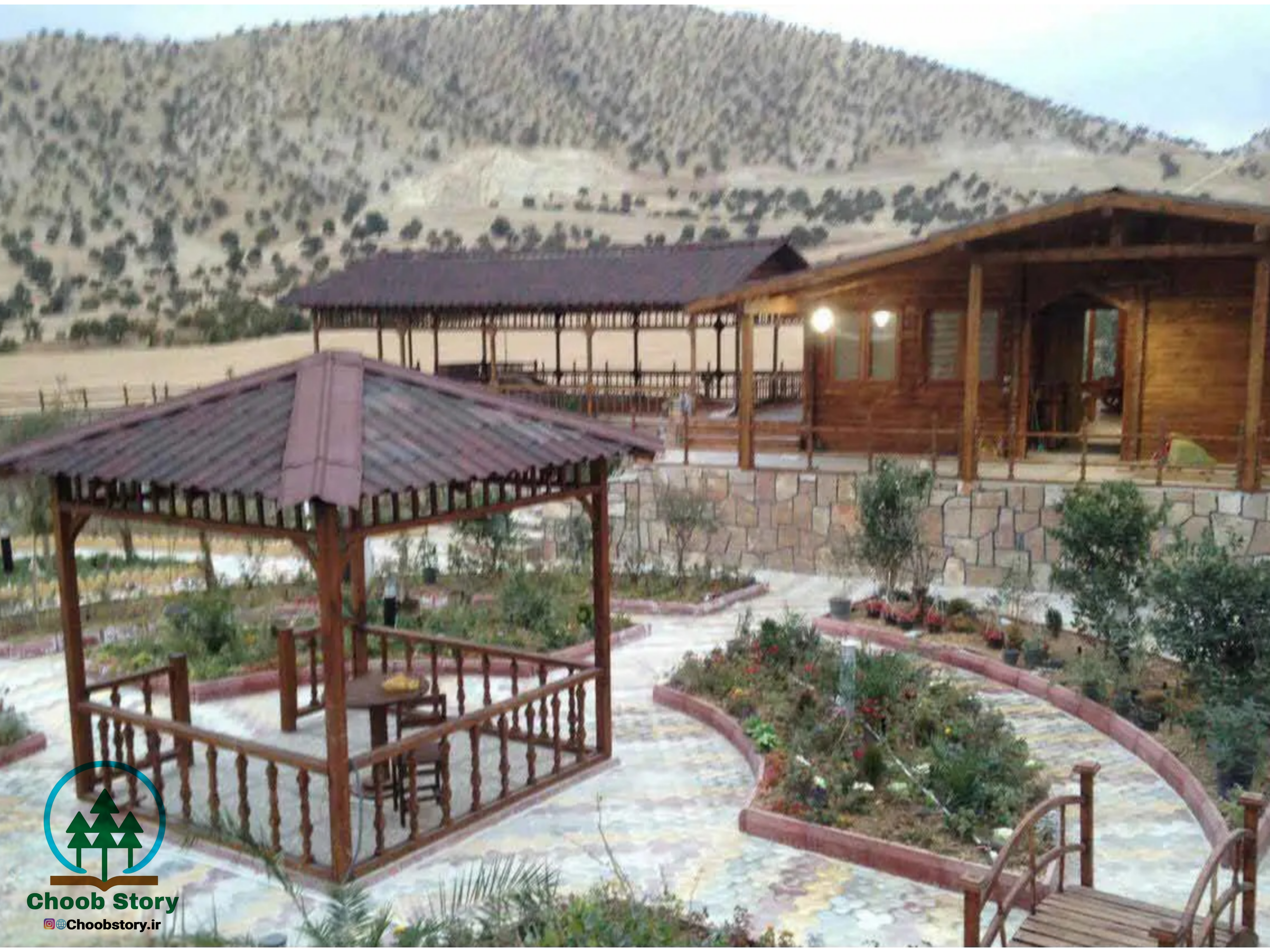 پروژه ساخت ویلا چوبی در ایلام